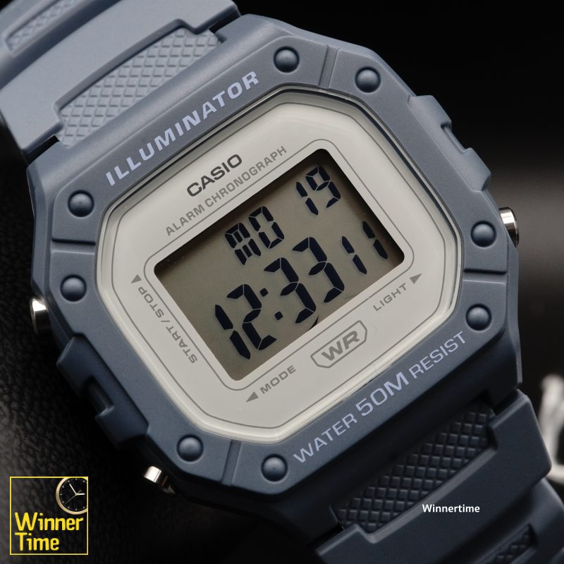 นาฬิกาCASIO ดิจิตอล รุ่น W-218HC-2AV
